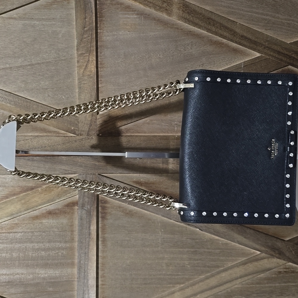 Kate Spade Cameron Street Marci Jeweled Gold Tone Bag
